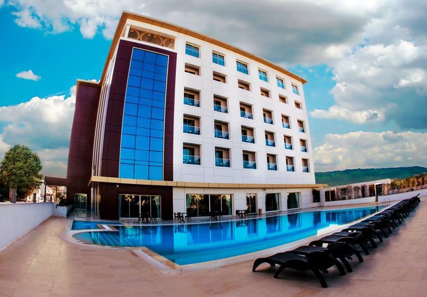 Ada Beach Hotel Karavász Kültér fotó