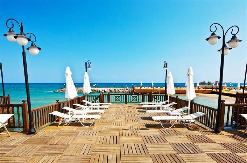 Ada Beach Hotel Karavász Kültér fotó