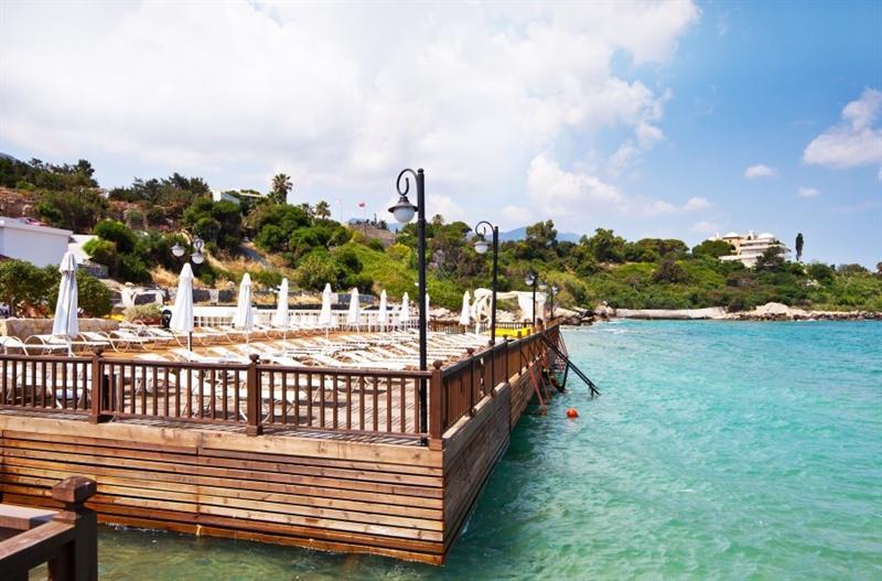 Ada Beach Hotel Karavász Kültér fotó
