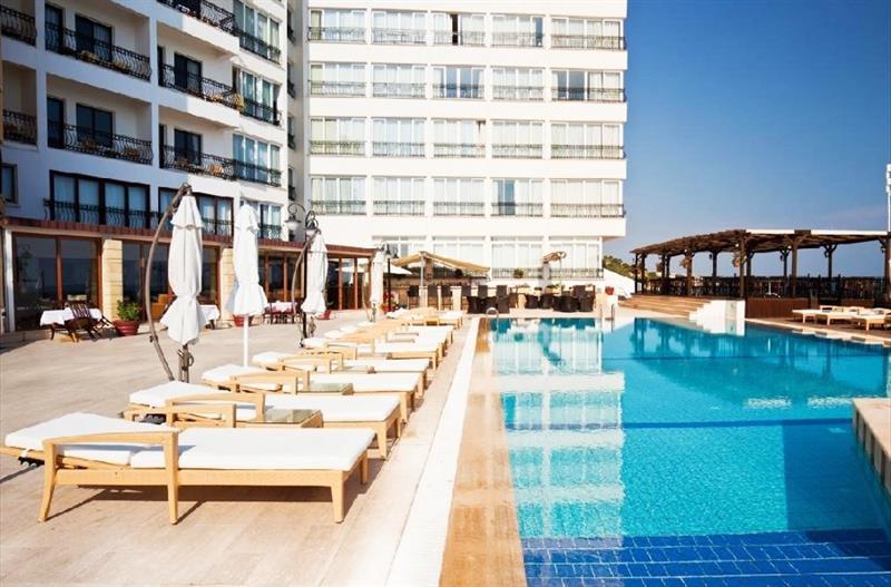 Ada Beach Hotel Karavász Kültér fotó